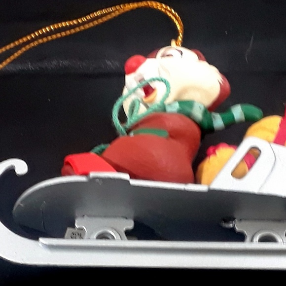 Disney Dale on a Sleigh Collectible Ornament - Picture 3 of 5